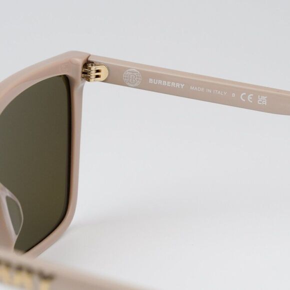 NEW Burberry BE4411D 380773 Beige Dark Brown Square Women Sunglasses BE 4411D - Picture 7 of 9